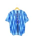  ハイクオリティーレプリカユニフォーム 横浜DeNaベイスターズ HOME No.6 森 敬斗 半袖シャツ ロゴ 野球 観戦 ファン S 青 ブルー /AH6 ■GY11