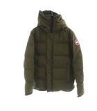 カナダグース CANADA GOOSE 3804M Macmillian Parka マクミラン ダウンジャケット 長袖 総裏地 フード ロゴ S カーキ ■GY18 /MQ
