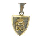 ディー&ジー ドルガバ ドルチェ&ガッバーナ D&G ネックレス アクセサリー エンブレム型 ロゴ ゴールド色 ■GY18 /MQ