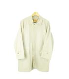 バーバリーズ Burberrys ヴィンテージ ステンカラーコート ロング ライナー付き 裏ノバチェック L グレージュ /AO9 ■GY18