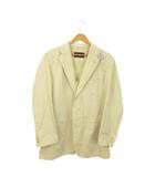 バーバリー ロンドン BURBERRY LONDON テーラードジャケット コットン 背抜き M ベージュ /AO22 ■GY11