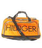 トミーヒルフィガー TOMMY HILFIGER ボストンバッグ 2way ショルダーバッグ ナイロン 配色 ロゴ スポーツ ゴルフ オレンジ /AO8 ■GY11