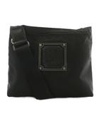 ロンシャン LONGCHAMP ショルダーバッグ ナイロン レザー ロゴ 黒 ブラック /XZ ■GY18