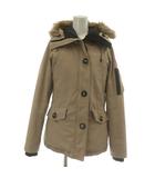 カナダグース CANADA GOOSE モンテベロパーカー MONTEBELLO PARKA ダウンジャケット アウター ファー コヨーテ フード ジップアップ ロゴ XS ベージュ 2530JL /XZ ■GY18