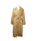 B&Y ユナイテッドアローズ BEAUTY&YOUTH ビューティー&ユース 6 COTTON SILK TRENCH COAT トレンチコート スプリングコート ロング シルク混 絹 36 S 茶 ブラウン 8625-104-0121 /MN13 ■GY18