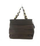 サルヴァトーレフェラガモ Salvatore Ferragamo ヴァラ VARA リボン ハンドバッグ ナイロンキャンバス レザー ロゴ 茶 ブラウン ■GY18 /MQ