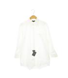 バーバリー ロンドン BURBERRY LONDON ワイシャツ 長袖 コットン 40-76 白 ホワイト /AH12 ■GY11