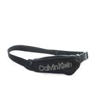 カルバンクライン CALVIN KLEIN ウエストバッグ ボディバッグ ナイロン ロゴ 黒 ブラック ■GY11 /MQ