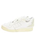 アディダスオリジナルス adidas originals FORUM LOW バッシュ スニーカー シューズ ローカット スリーストライプス トレフォイル ロゴ バスケットボール 26.5cm 白 ホワイト GY9496 /MN8 ■GY18
