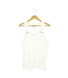 UNDERWEAR タンクトップ ロゴ ワンポイント XS 白 ホワイト /AH16 ■GY17