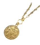 シャネル CHANEL ヴィンテージ ネックレス ココマーク メダル メダリオン ペンダント チェーンベルト アクセサリー ゴールドカラー 金色 3943 ■GY18 /MQ ■OH