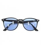 眼鏡 サングラス セルフレーム カラーレンズ ボストン ロゴ 53□20-150 黒 ブラック RB4259-F /XZ ■GY18