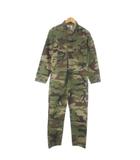 シュプリーム SUPREME FLIGHT SUIT つなぎ オールインワン シャツ 長袖 カモフラ 迷彩柄 S 緑 カーキ /AO6 ■GY18