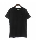 オフホワイト OFF WHITE 18AW Maker Arrows Tシャツ カットソー 半袖 クルーネック ロゴ プリント S 黒 ブラック OMAA027E18185024 /XZ ■GY18