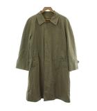 バーバリーズ Burberrys ヴィンテージ コート ステンカラー バルマカーン 比翼 ノバチェック ライナー カーキ WR055-940-72 /PP ■GY18