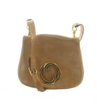 グッチ GUCCI オールドグッチ ヴィンテージ ブロンディ GGロゴ ショルダーバッグ 斜めがけ レザー ゴールド金具 茶 ブラウン ■GY18 /MQ ■OH