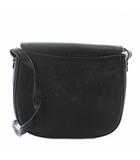 バーバリーズ Burberrys ショルダーバッグ レザー 内側ノバチェック ロゴ 黒 ブラック /XZ ■GY11