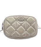 コーチ COACH ヒップバッグ ウエストバッグ レザー キルティング スタッズ ロゴ シルバー金具 ピンクゴールド F67540 /XZ ■GY17