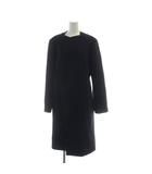 ワイズ Y's TAKESHI KOSAKA ピンクタグ YR-J44-136 ノーカラーコート 長袖 総裏地 ロング 2 S 紺 ネイビー ■GY17 /MQ