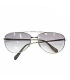 Bergman 眼鏡 サングラス メタルフレーム グラデーション ツーブリッジ 61□14-135 シルバー色 /XZ ■GY18