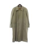 バーバリーズ Burberrys ステンカラーコート アウター ロング 比翼ボタン 裏地ノバチェック ライナー付き カーキ /XZ ■GY18