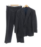 エルメネジルドゼニア Ermenegildo Zegna HERITAGE ウール ダブルスーツ セットアップ ジャケット パンツ 紺 ネイビー /UO HP-05002S■GY18
