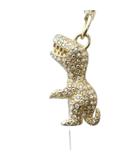 コーチ COACH ネックレス アクセサリー ペンダント ロゴ ラインストーン ゴールド色 ■GY11 /MQ