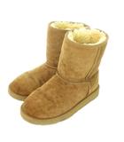アグ UGG ムートンブーツ ショートブーツ 4 22.5cm ブラウン F26014K 5251 /AO4 ■GY18