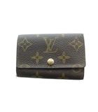 ルイヴィトン LOUIS VUITTON ミュルティクレ M62630 6連 キーケース モノグラム レザー ロゴ 茶 ブラウン ■GY18 /MQ