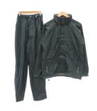 モンベル Montbell セットアップ ゴアテックス ナイロンジャケット イージーパンツ M フード収納 緑 グリーン /GV ■GY18