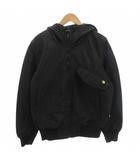 ジースター G-STAR ジップアップパーカー ブルゾン XL 黒 ブラック /FF ■GY11