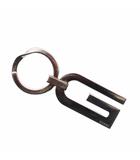 グッチ GUCCI キーホルダー キーリング チャーム Gロゴ シルバーカラー /KW ■GY11