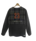 アイ ジュンヤワタナベマン コムデギャルソン ジュンヤマン eye JUNYA WATANABE MAN Khrrimor GUST CREW JK カリマー ノーカラー パファー ジャケット S 黒 ブラック チェック バックプリント WD-J907 /PP ■GY18
