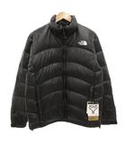 ザノースフェイス THE NORTH FACE タグ付き ジップインジップアコンカグアジャケット ダウンジャケット ジップアップ ロゴ刺繍 M ナイロン 黒 ブラック ND92451 /GV