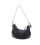 コーチ COACH 2154 ハンドバッグ キャンバス レザー ロゴ ミニシグネチャー 黒 ブラック ■GY18 /MQ