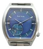 ポールスミス PAUL SMITH 1045-T019421 腕時計 ウォッチ クォーツ スモセコ 青文字盤 シルバー色 ■GY18 /MQ