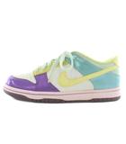ナイキ NIKE ダンク ロー DUNK LOW GS スニーカー エナメル レザー ローカット US5Y 23.5㎝ マルチカラー 309601-108 /XZ ■GY18