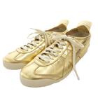 オニツカタイガー Onitsuka Tiger TH6G1L スニーカー シューズ ローカット 25.5cm ゴールドカラー ■GY11 /TZ