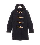 ポロ ラルフローレン POLO RALPH LAUREN ダッフルコート フード ウール メルトン 38 紺 ネイビー /JS ■GY18