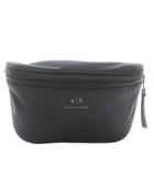アルマーニエクスチェンジ A/X ARMANI EXCHANGE ウエストバッグ ボディバッグ レザー ロゴ 黒 ブラック /XZ ■GY18