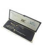 モンブラン MONT BLANC MEISTERSTUCK マイスターシュテュック 4810 万年筆 2本セット ペン先14K 18K ブラック ゴールドカラー 黒 金色 /XZ ■GY18