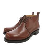 トレーディングポスト Trading Post チャッカブーツ レザー 8.5 茶 ブラウン レースアップ アンクル丈 /FF ■GY18