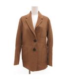 Sマックスマーラ 'S Max Mara CUCITO A MANO クチートアマーノ テーラード ジャケット ウール メルトン 36 茶 ブラウン /JS ■GY40