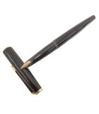 モンブラン MONT BLANC ジャンク品 221 万年筆 ペン先585 14K 文房具 黒 ブラック /JS ■GY18