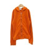 ディー&ジー ジュニア D&G JUNIOR ジップアップパーカー フーディ S オレンジ 長袖 ロゴ /FF ■GY18