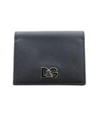 ドルチェ&ガッバーナ ドルガバ DOLCE&GABBANA 小銭入れ コインケース レザー ロゴ 黒 ブラック ■GY18 /MQ