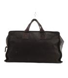 ミュウミュウ miumiu ボストンバッグ 鞄 レザー 革 ダークブラウン /UO ■GY18