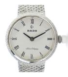 ラドー RADO Silver Colony シルバーコロニー 腕時計 手巻き 白文字盤 ローマン シルバー色 ■GY18 /MQ