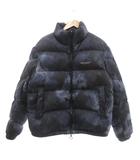 ダウンジャケット リバーシブル タイダイ柄 L ネイビー系 /UO ■GY18