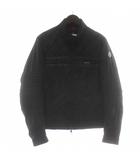 モンクレール MONCLER ATIU ダウンジャケット アウター ナイロン ジップアップ ロゴ ワッペン 1 黒 ブラック H10911A00010 68352 /XZ ■GY18